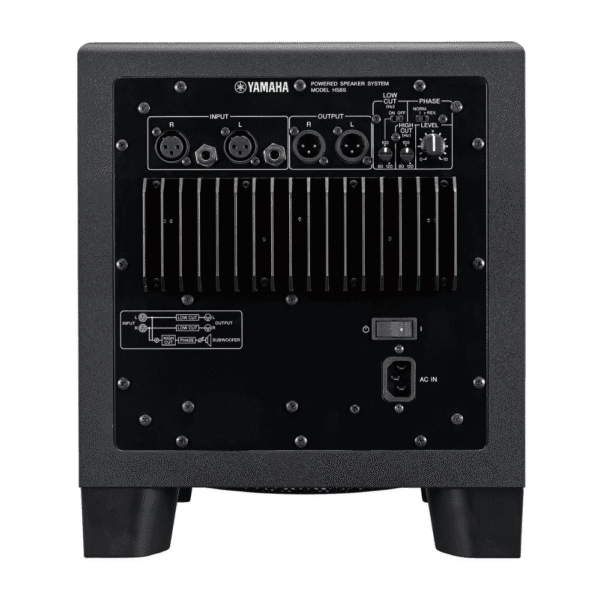 ⁦Yamaha HS 8S סאבוופר אולפני ״8 ׁ(מוגבר)⁩ – תמונה ⁦4⁩
