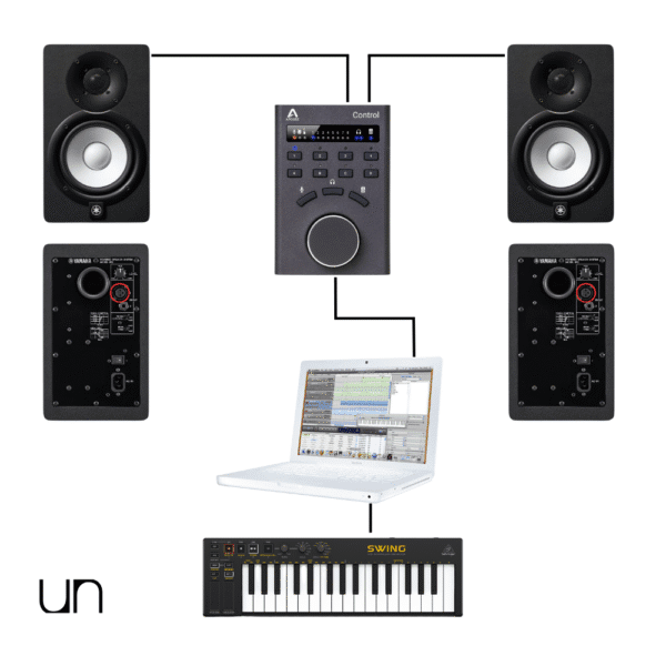 ⁦Yamaha HS5 מוניטור אולפני 5" לבן⁩ – תמונה ⁦6⁩